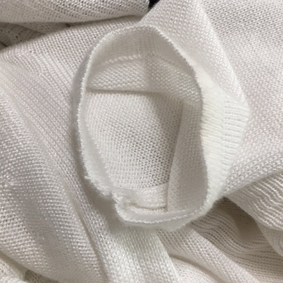 Joseph A. Rayon Tiered Open front cardigan. Size Small - Picture 7 of 7